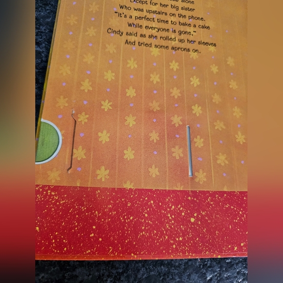 VTG Hallmark Pop-Up Cindy Bakes A Funny Cake Book Activity Htf Dean Walley Read* - Picture 4 of 8